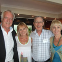 Ro London, John Rendall, Alan Colling with Joan Pearson, Sydney’s No# 1 wildlife fund raiser!